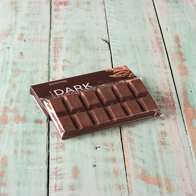 شوكولاته دارك - بار وسط - حلواني اكسبشن  - مصر 