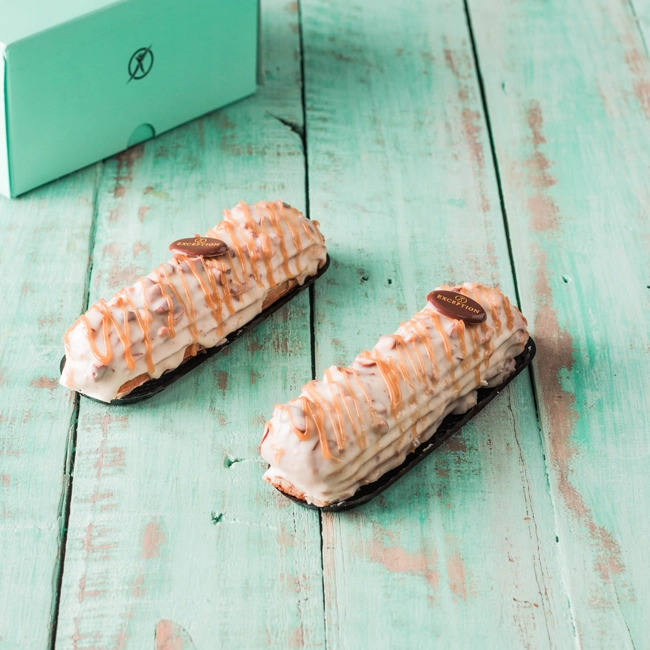 Eclair… A dessert makes your mouth water.