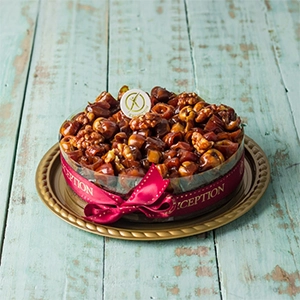 تورتة كيكة البلح – مقاس 17 - حلواني اكسبشن  - مصر 